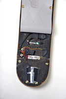 Skateboard Lap Steel Guitar - Detail